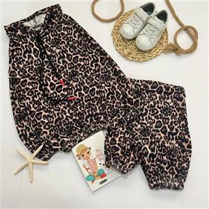 بلوز شلوار  پلنگی