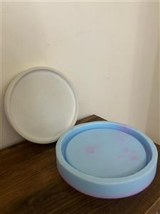 قالب سیلیکونی مدل سینی گرد