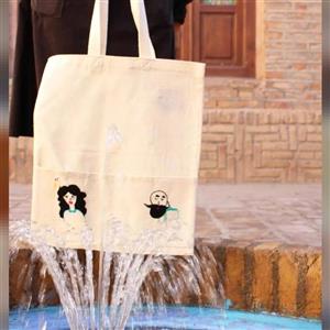 ساک پارچه ای گلدوزی