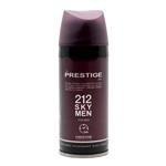 اسپری بدن 212 مردانه پرستیژ Prestige 212 بادی اسپری آقایان رایحه 212 sky رایحه شیرین و ملایم مردانه  کادو مردانه