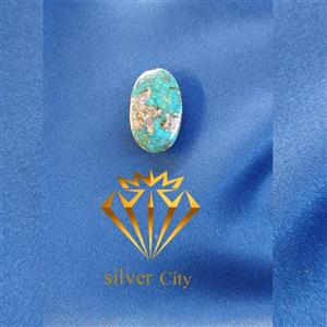 فیروزه اصل نیشابوری-رنگ آبی-کاملا طبیعی بدون احیا و ترک-مناسب انگشتر مردانه گردنبند-گالری شهر نقره 