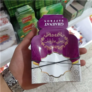 ظروف بسته بندی زعفران -  پاکت بسته بندی نیم مثقال(25عددی)....