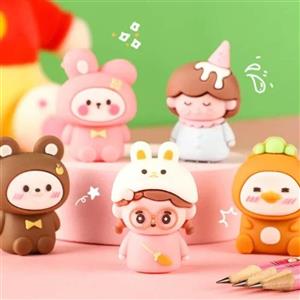 مداد تراش سیلیکونی عروسکی جذاب