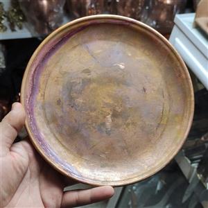سینی مسی خام مخصوص قلم زنی قطر بیست سانت