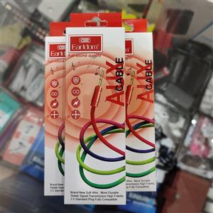 کابل AUX رنگی یک متری Earldom