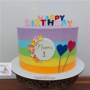 کیک یک سالگی،کیک کودکانه،کیک یک ماهگی