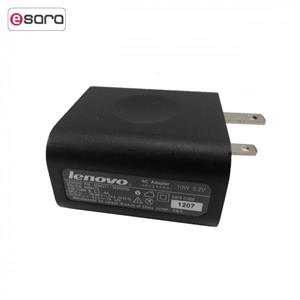 شارژر دیواری لنوو مدل 1207 بهمراه کابل به طول 1 متر و مبدل دوشاخه
