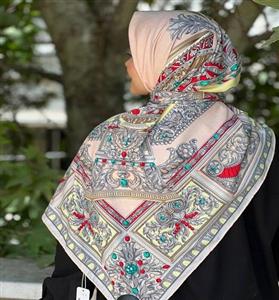 روسری ابریشم توییل مجلسی