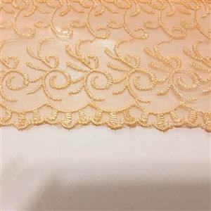 پارچه حریر شیشه ای خامه دوزی