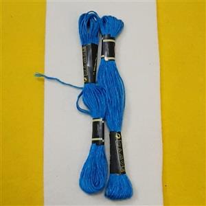 نخ دمسه . ابی پر رنگ . وارداتی 995