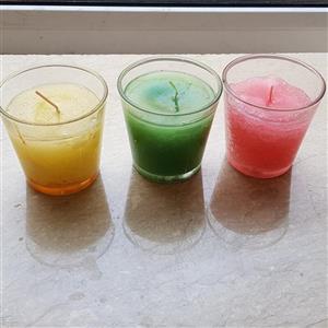شمع معطر شیشه ای