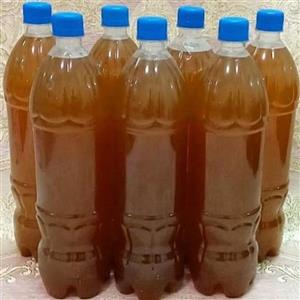 سرکه سیب طبیعی و خانگی کاملا ارگانیک و 100% تضمینی (1400گرم)