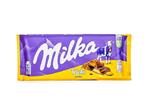 MILKA  شکلات کاراملی با سه مغز مختلف 90 گرم میلکا