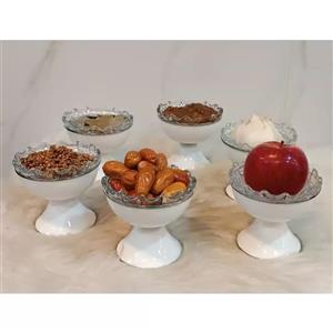 هفت سین با استند فلزی و حباب کریستالی