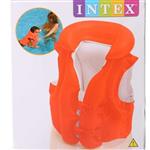 جلیقه نجات بادی مارک اینتکس مناسب برای کودکان و استفاده در استخر  و شنا ( جلیغه