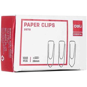 گیره کاغذ دلی مدل 39719 بسته 100 عددی