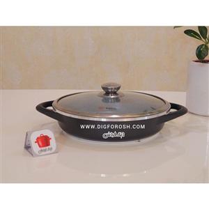 تابه تک چدن گرانیت ام جی اس MGS سایز 40مشکی