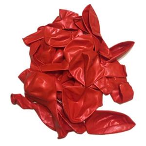 بادکنک بانیبو سایز 6اینچ بسته 10 عددی (رنگ قرمز)