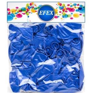بادکنک EFEX سایز 6اینچ بسته 40 عددی (رنگ آبی)\n