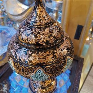 شکلات خوری تلفیقی فیروزه کوبی و الماس تراش 