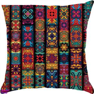 کوسن مخمل رنس مدل S2-10525 سایز 33 در 33 سانتی متر