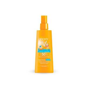 اسپری ضد آفتاب ⁺SPF50 کودکان ویشی 50 میلی لیتر Vichy Ideal Soleil Gentle Spray For Children SPF50⁺ 200 ml