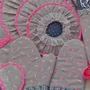 سرویس پارچه ای اشپزخانه عروس