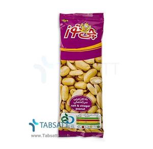 بادام زمینی سرکه نمکی چی توز مقدار 50 گرم