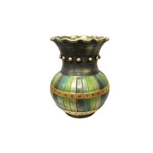 گلدان سفالی گالری دست نگار سایز بزرگ  کد 197-00