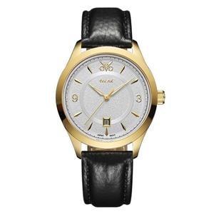 ساعت مچی عقربه ای مردانه اوبلاک مدل 72699رنگ طلایی صفحه سفید