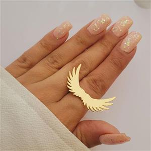 انگشتر استیل بال فرشت