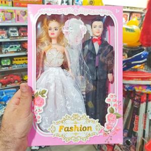 عروسک باربی عروس و داماد
