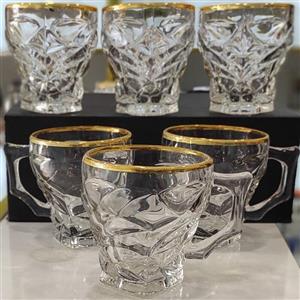 فنجان بوگاتی لب طلا  براق