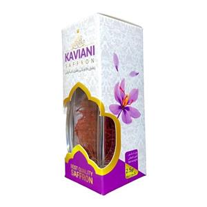 زعفران کاویانی باکس 2.5 گرم نگین درجه 1