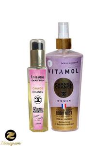 بادی اسپلش زنانه ویتامول مدل چنل چنس حجم 150 میل (3681)