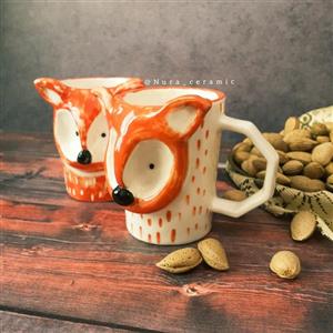 ماگ سرامیک طرح روباه
