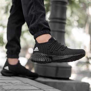 کتونی راحتی آدیداس آلفا مشکی تمام زنانه مردانه بزرگپا اسپرت Adidas ALPHA