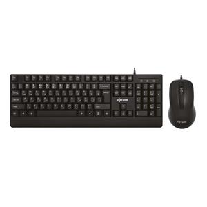 کیبورد و ماوس با سیم فاطر مدل FATER CCN-4000B KEYBOARD & MOUSE FATER COMBO CCN 4000B