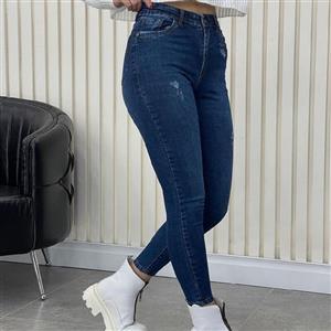 شلوارجین اسکینی سوپرکش ترک قد 90 سایز36تا50