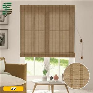پرده پذیرایی دو قواره طرح گل کد P449