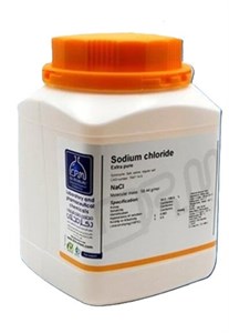 سدیم کلرید یک کیلویی آزمایشگاهی extra  pure مجللی