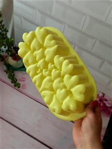 قالب ژله پلاستیکی قلب ولنتاین