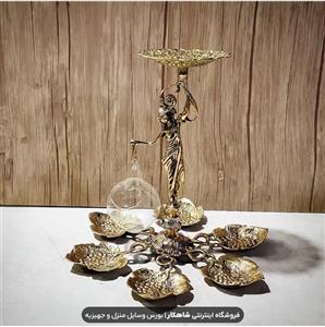 هفت سین برنزی برگ انگوری بانو