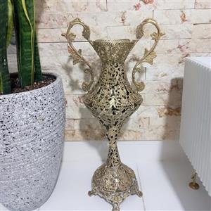 گلدان برنزی کوتاه