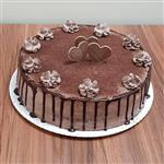 کیک شکلاتی کیک کافه ایکیک خامه ای  کیک تولد  کیک خانگی