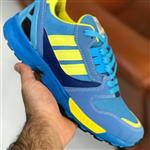 کفش کتونی اسپرت مردانه zx8000 () کفش جدید کفش راحتی کفش لاکچری کفش روزمره کفش شیک کفش آبی زرد کفش ورزشی قاف