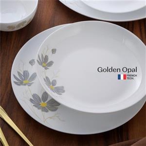 سرویس آرکوپال شقایق طوسی 26 پارچه دیوالی برند گلدن اپال