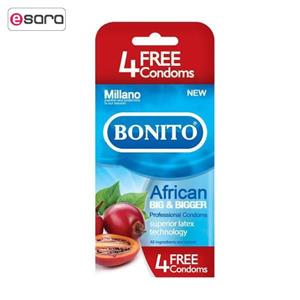 کاندوم بونیتو مدل African بسته 16 عددی Bonito Condom 16PCS 