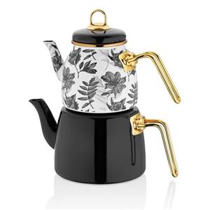 کتری قوری لعابی  ترکیه  با تخفیف ویژه