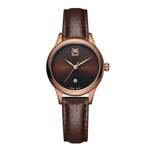 ساعت مچی عقربه ای زنانه اوبلاک مدل 72702 رنگ کافی صفحه کافی